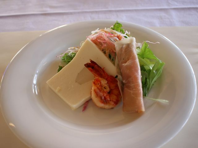 クリスマススペシャルランチ サラダ前菜3品_レストラン マリアージュ