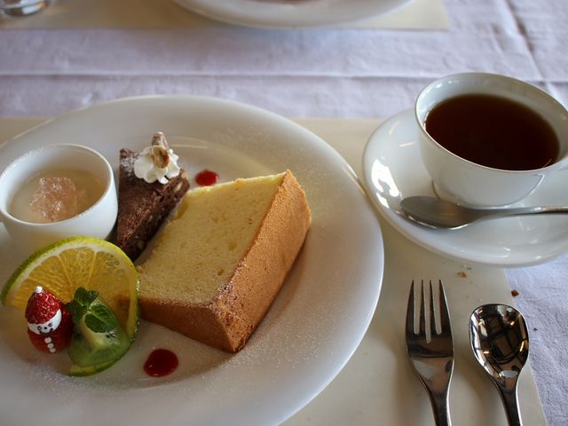 クリスマススペシャルランチ デザート3品。ドリンク。_レストラン マリアージュ