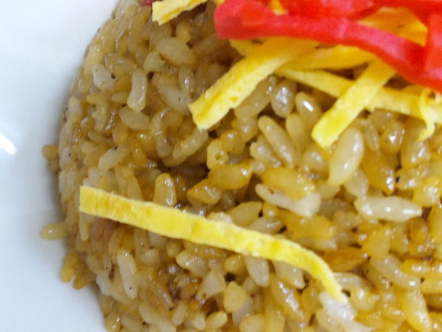 香ばし醤油味です_桃花園本店