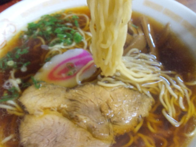 中細麺_桃花園本店