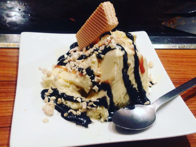 〆のスイーツ★_お好み焼 六三 南店