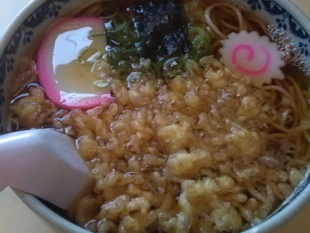 たぬきそば_清水屋本店南光台支店