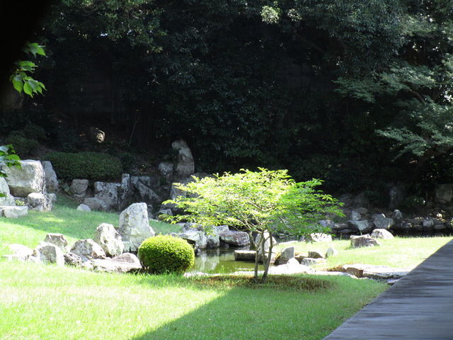 庭園_萬福寺雪舟庭園