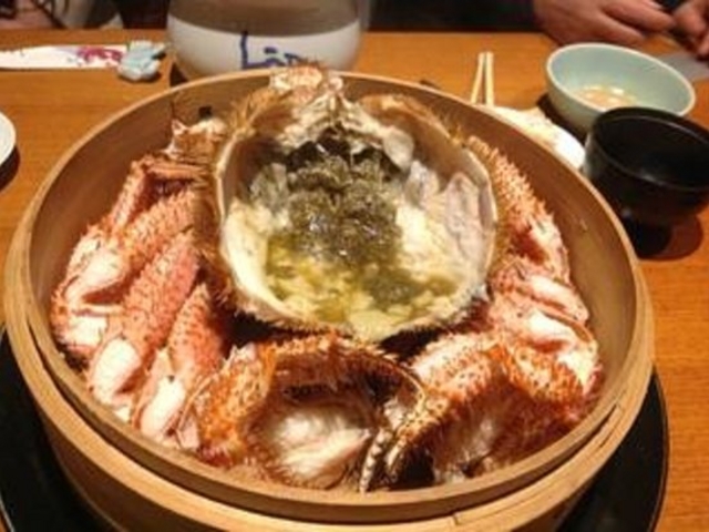カニが美味しかった。_かに料理 大宮甲羅本店