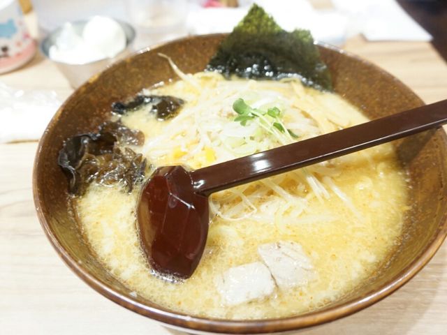 味噌ラーメン_白樺山荘 北海道ラーメン道場店