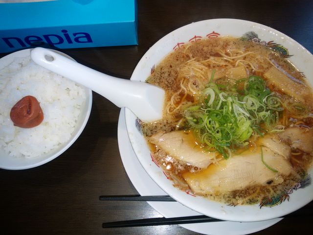 ラーメン_ラーメン来来亭 飯田店