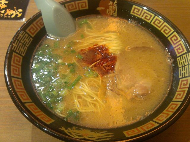 豚骨ラーメン_一蘭 小戸店