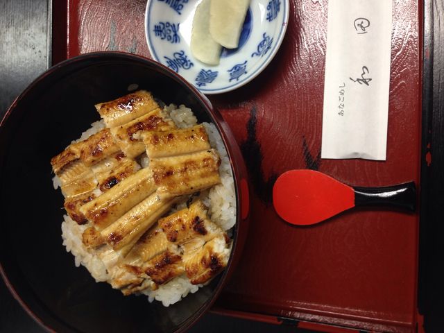 あっさりした味付けです_あなごめし和田
