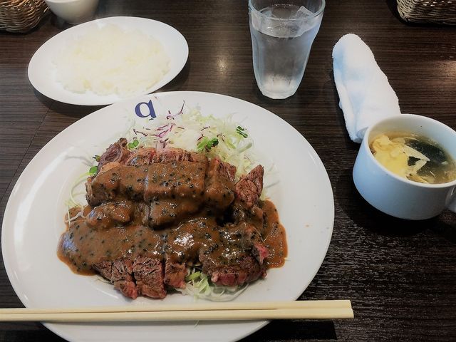 ステーキランチ(300g)_キャトルラパン