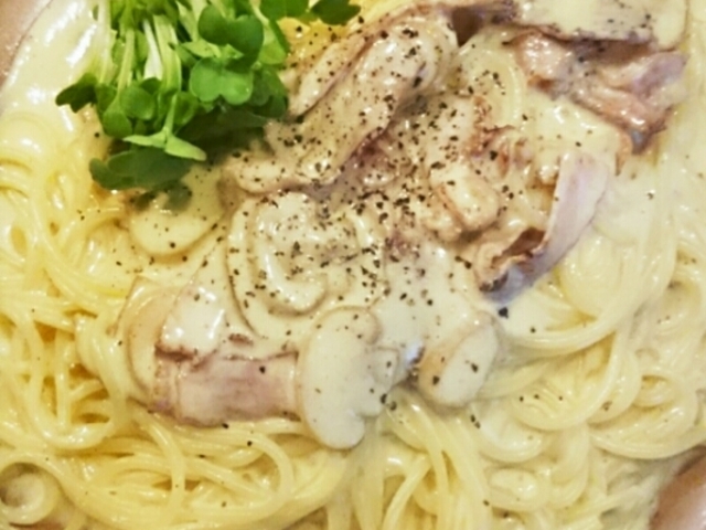 カルボナーラ_パスタ アルデンテ