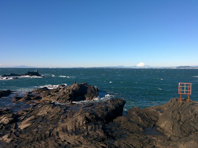 天気が良ければ富士山も見えます_岬