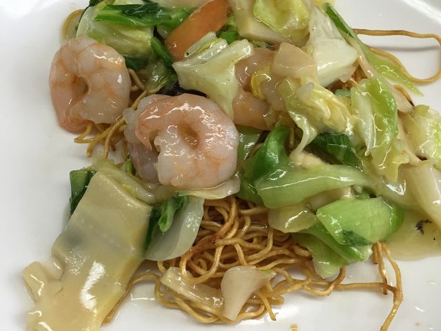 かた焼きそば_慶華飯店
