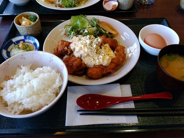 チキン南蛮。めっちゃおいしかったです。_たまご庵 レストラン 【旧店名:コッコファーム 健食館】