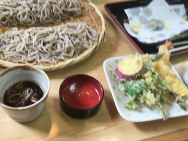 サクサクの天ぷら_そば処 おにひら本店