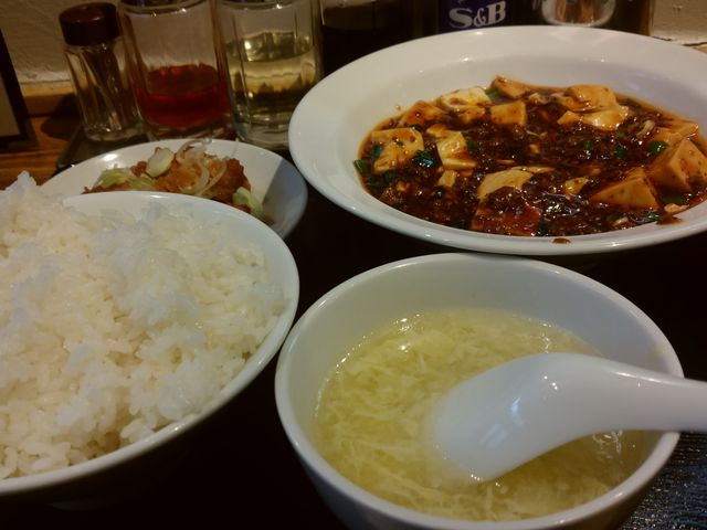 中華一品定食(麻婆豆腐)_万豚記 池尻大橋店