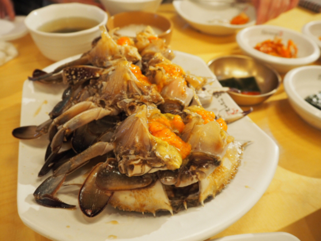 ケジャンが美味しかったです。_赤坂 韓国料理 プロカンジャンケジャン