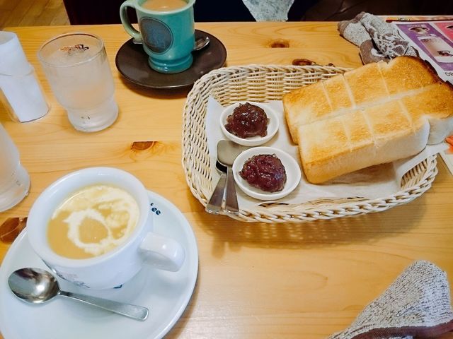 モーニング_コメダ珈琲津みなみ店
