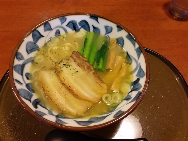鶏白湯塩_三宝亭八橋店