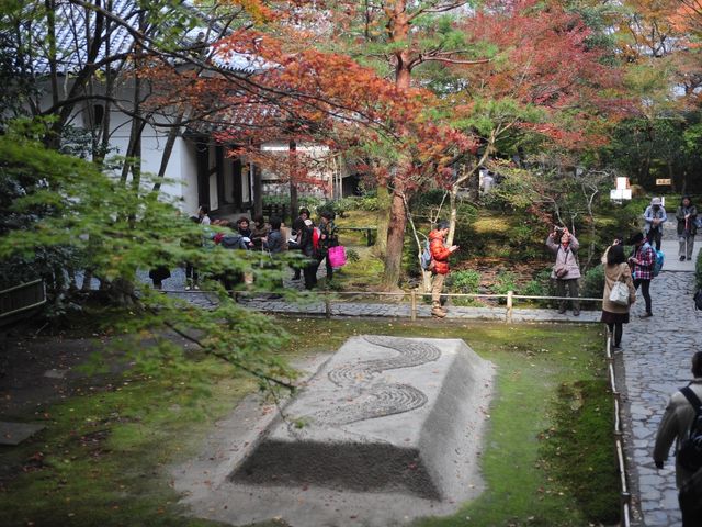 名所となっている白砂壇_法然院