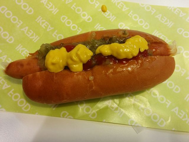ホットドッグ_IKEAビストロ 新三郷店