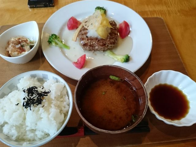 和風おろしハンバーグ_扇屋(おうぎや)