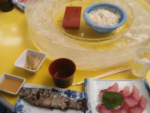 我が家の、思い出の味です。_川上そうめん流し
