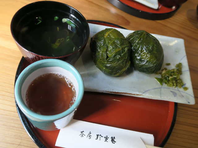 めはり寿司_茶房 珍重庵 本宮店