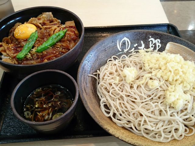 蕎麦・丼物セット_ゆで太郎 川下3条店