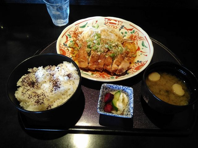 注文した料理_唐橋茶屋
