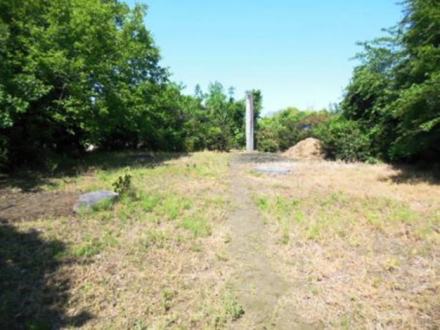 礎石が残っています_尾張国分寺跡
