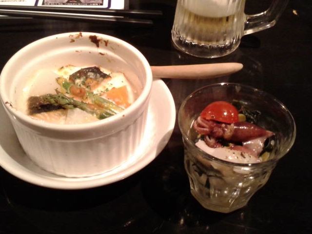 コースの前菜_キタバル
