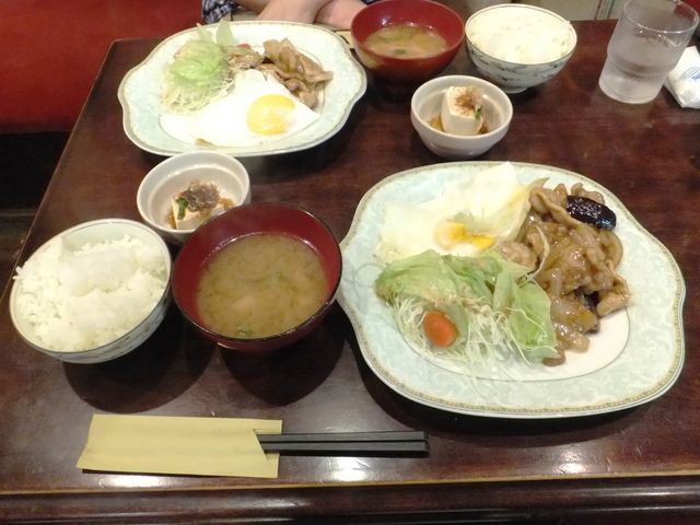日替わりランチ(豚生姜焼き)_カフェフランセ新天地映劇ビル店