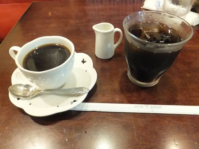 ランチにはアフターコーヒーが付きます。_カフェフランセ新天地映劇ビル店