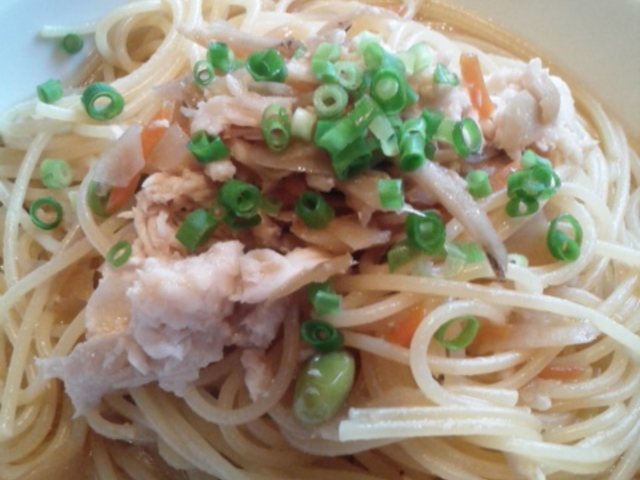 和風パスタです_イタメシヤ La Pausa ビナウォーク海老名店