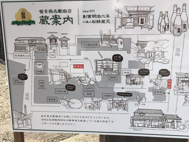 案内板_笹目宗兵衛商店