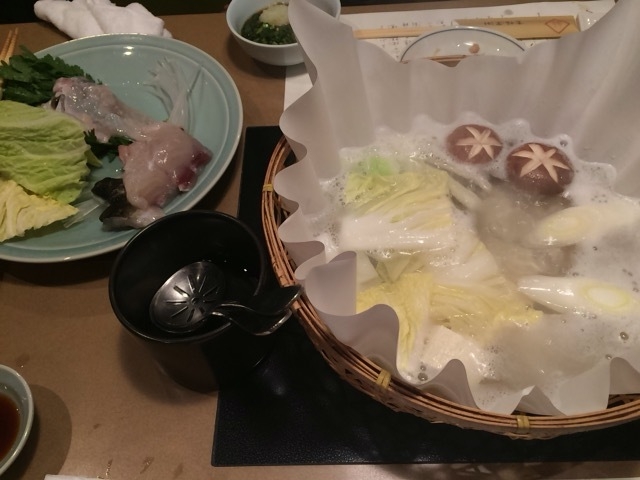 お鍋が一番好き_ふぐ うなぎ料理 玄品 中野