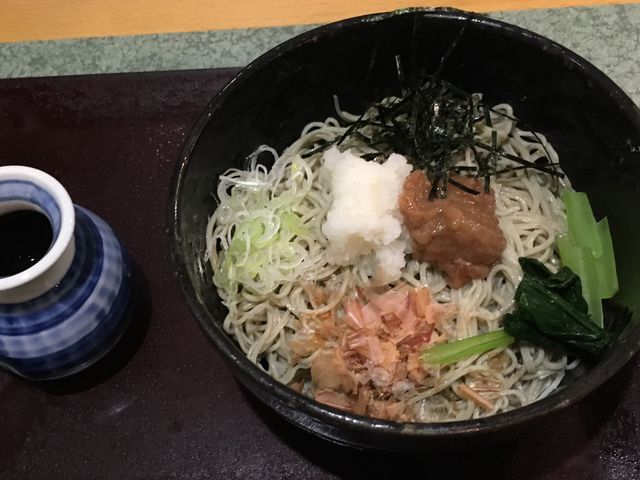 梅おろし蕎麦 大盛_沢畔