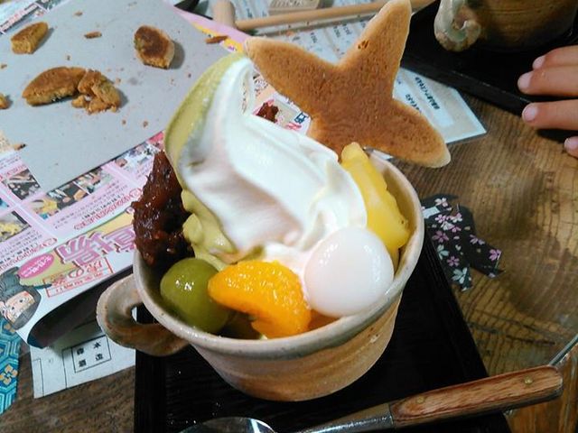 忍者パフェおすすめです。_むらい萬香園
