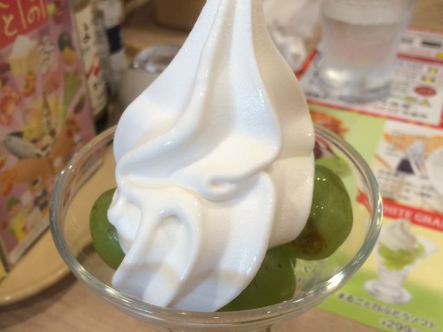 白ぶどうソフト_ガスト 我孫子店