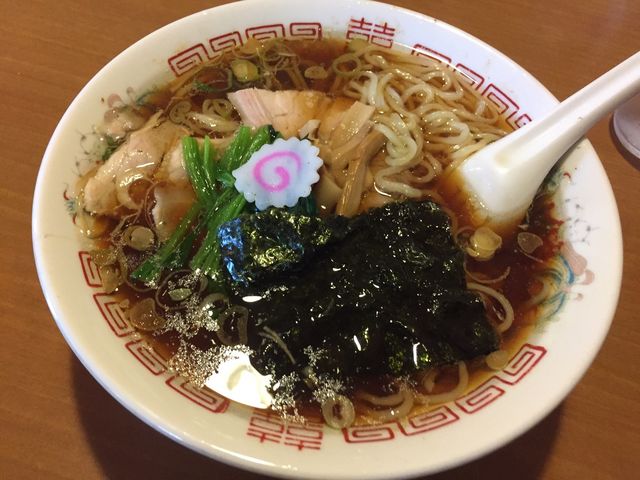 しょうががしっかりきいてます!_青島ラーメン司菜 万代店