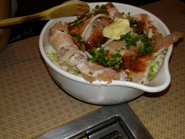 ボリュームあるお好み焼き_お好み焼 道とん堀 白羽店