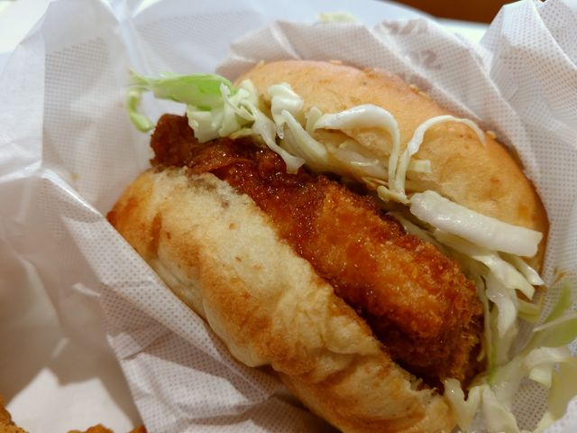 和風チキンサンド_ケンタッキーフライドチキンジャスコシティ大塔店