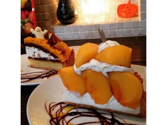 柿とかぼちゃのケーキ_アローツリー