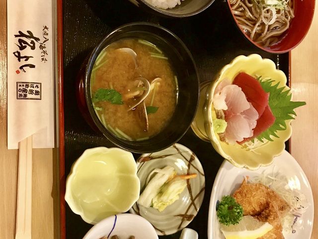 お得で美味しいお蕎麦ランチ_松よし大崎本店