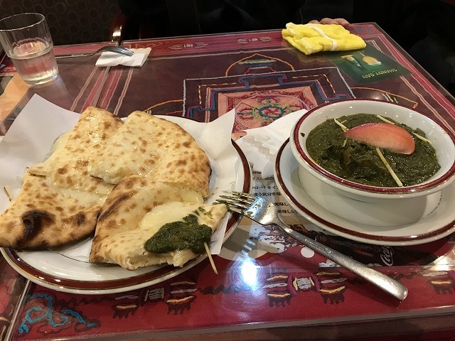 チキンサグカレーとチーズナン_SITAL シタル 西荻窪店