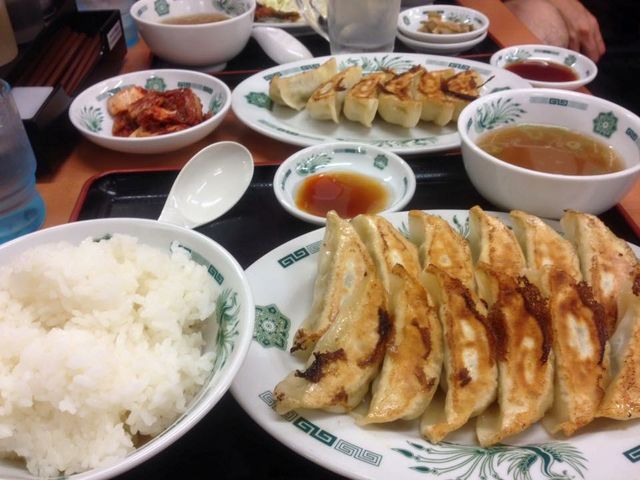 餃子定食_中華食堂日高屋亀有南口店