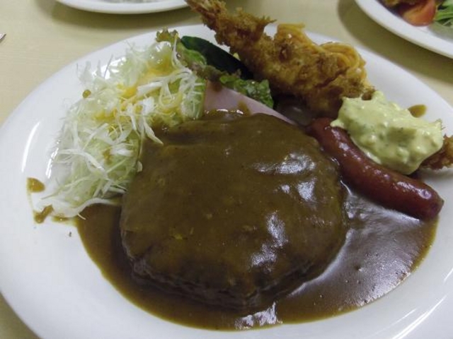 三笠定食¥1000_グリル三笠