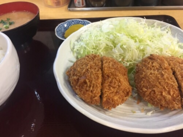 チーズメンチカツです。_亀有メンチ