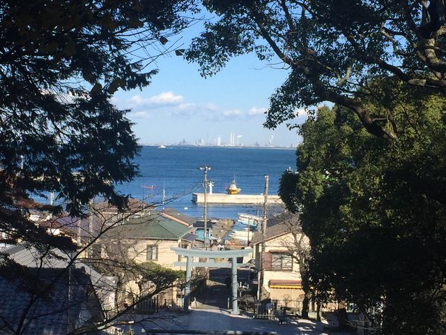 振り返れば海!_走水神社