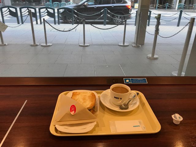 モーニングB セット390円_ドトールコーヒーショップ京都四条通り店